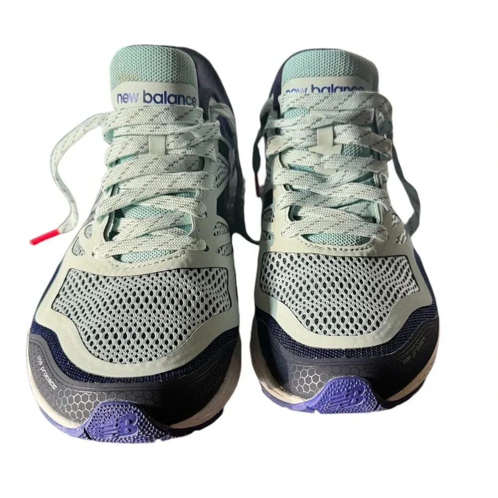 New Balance Women’s Fresh Foam Gobi Navy Blue & Mint - Size 11 - Picture 3 of 9